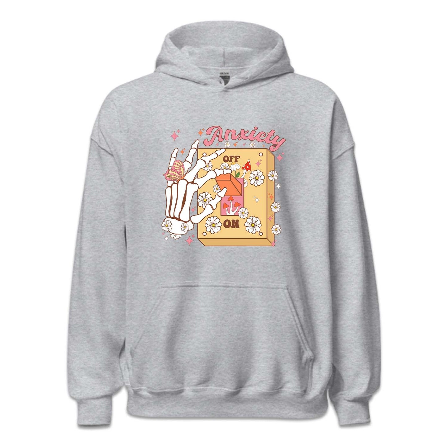 Anxiety On Off Switch Skeleton Hand | PRODUCT CODE: ANXOSKLMH