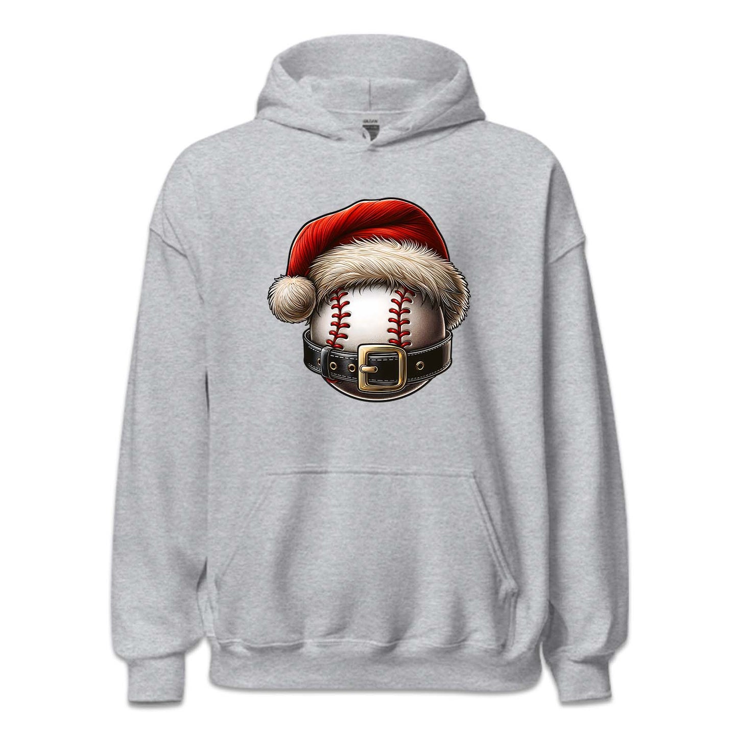 Baseball Christmas Santa Hat & Belt Baseball Xmas Sports | PRODUCT CODE: BSALCHRTANH