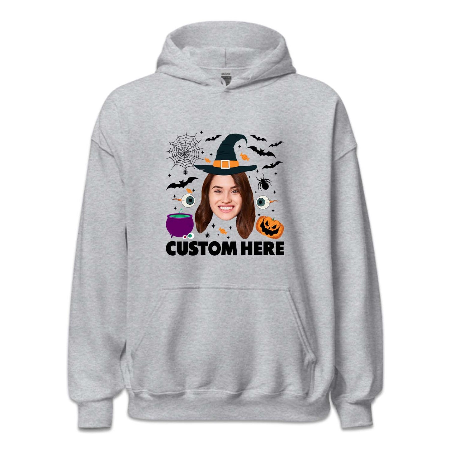 Personalized Halloween Witch Face Family Matching | PRODUCT CODE: CSTFCHLOW