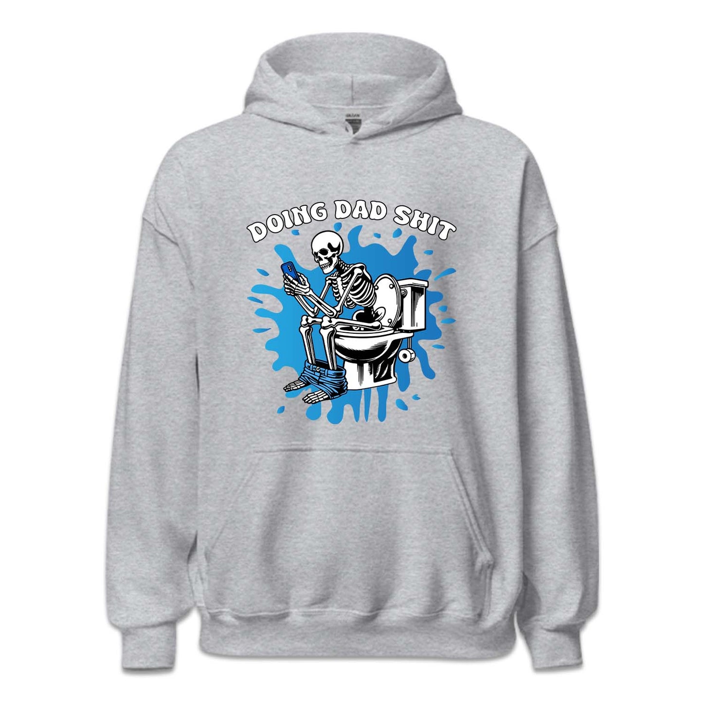 Doing Dad Shit Funny Skeleton Hilarious Toilet Humor | PRODUCT CODE: DNGADSHFA