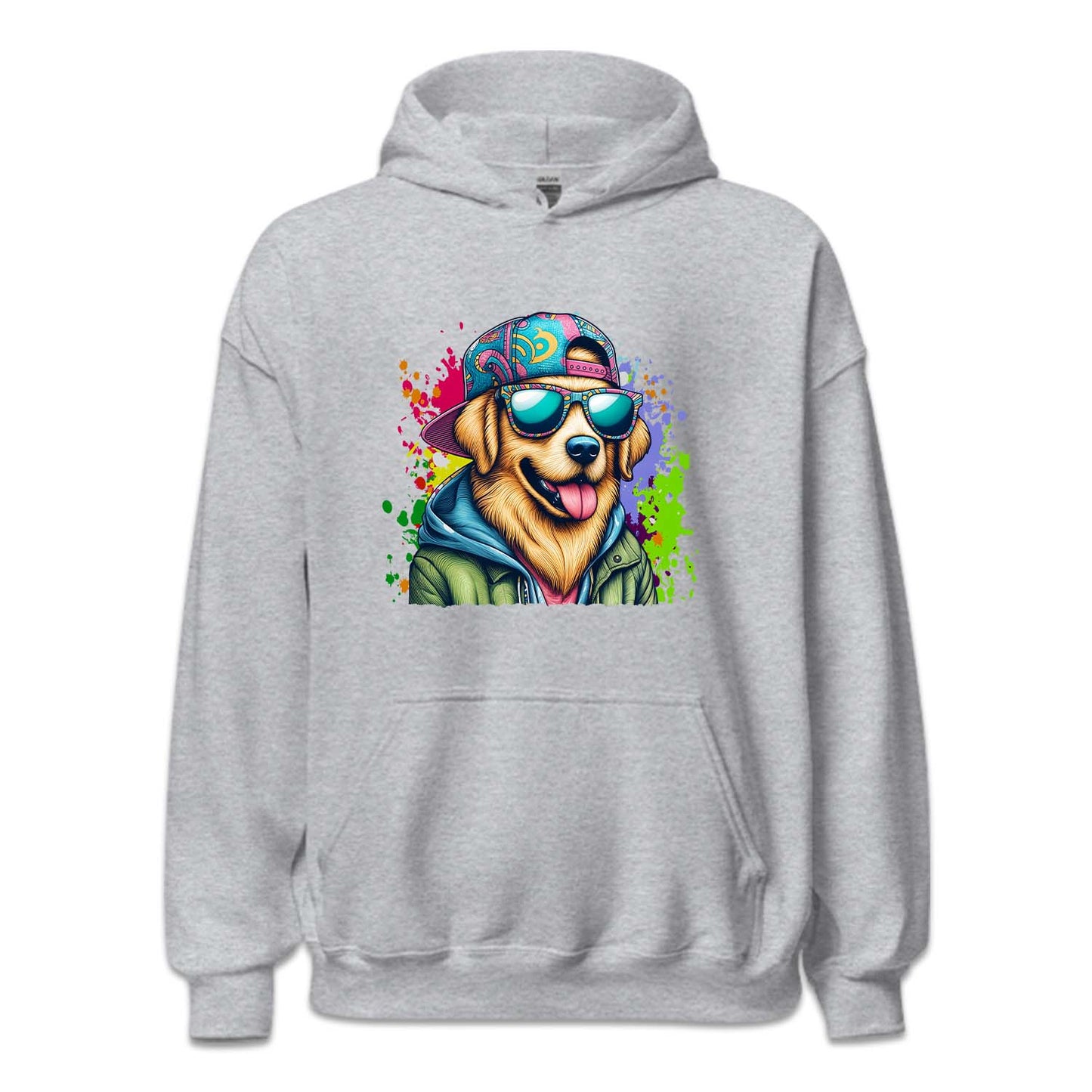 Golden Retriever Dog with Sunglasses | PRODUCT CODE: GLODRVTKNP