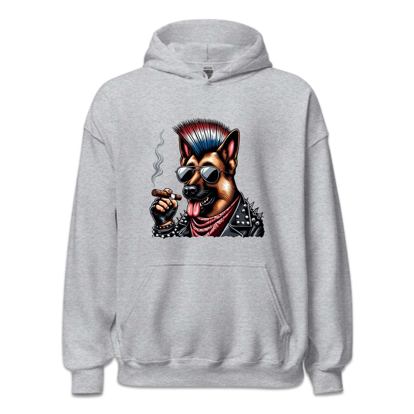 German Shepherd Dog with Sunglasses & Cigar | PRODUCT CODE: GRMNSHPDKP