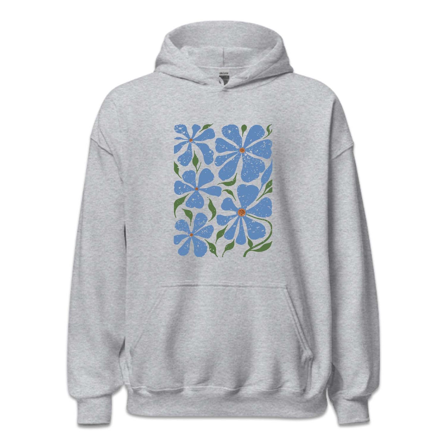Vintage Floral Boho Blue Daisy Flowers | PRODUCT CODE: DSYFLORBH