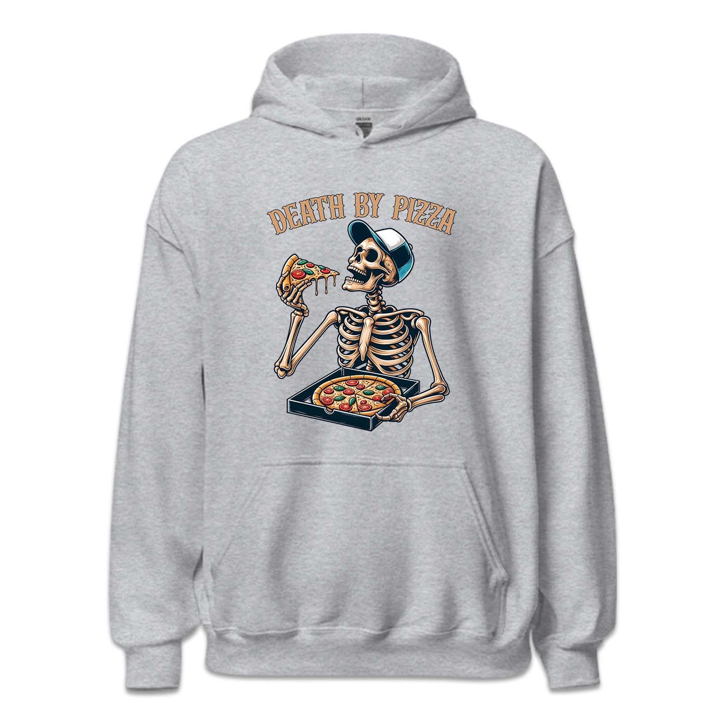 Skeleton Eating Pizza Death By Pizza | PRODUCT CODE: DYBZPISKLN