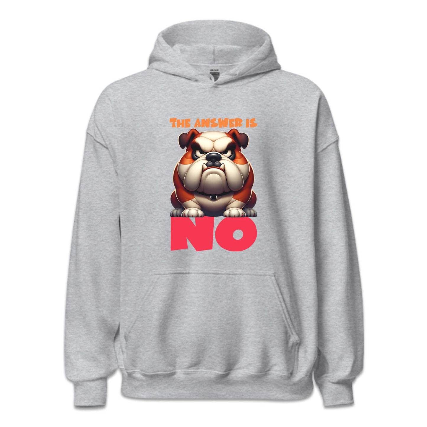 The Answer Is No Angry Bulldog | PRODUCT CODE: ANGRBLDGT