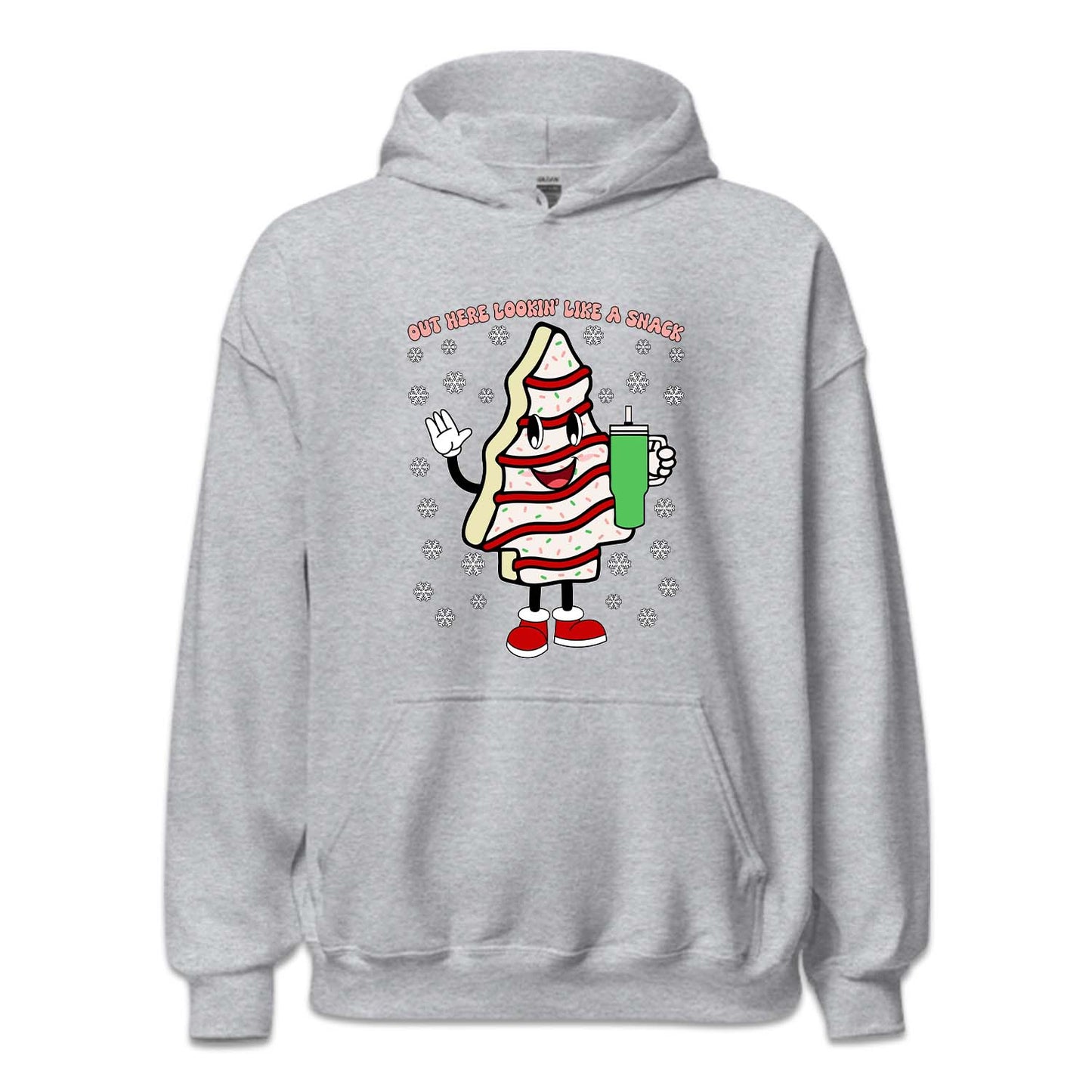 Out Here Lookin Like A Snack Christmas Tree Cake Xmas | PRODUCT CODE: UTOLKNISNKCH