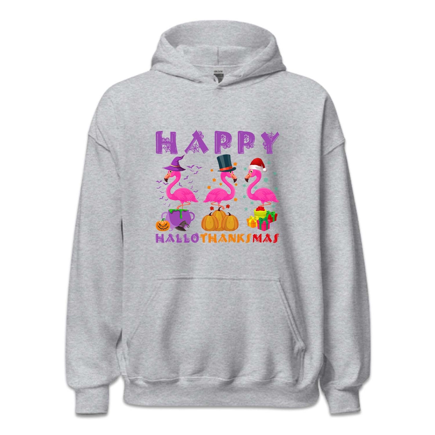 Flamingo Happy HalloThanksMas | PRODUCT CODE: HPLTKCFLMG
