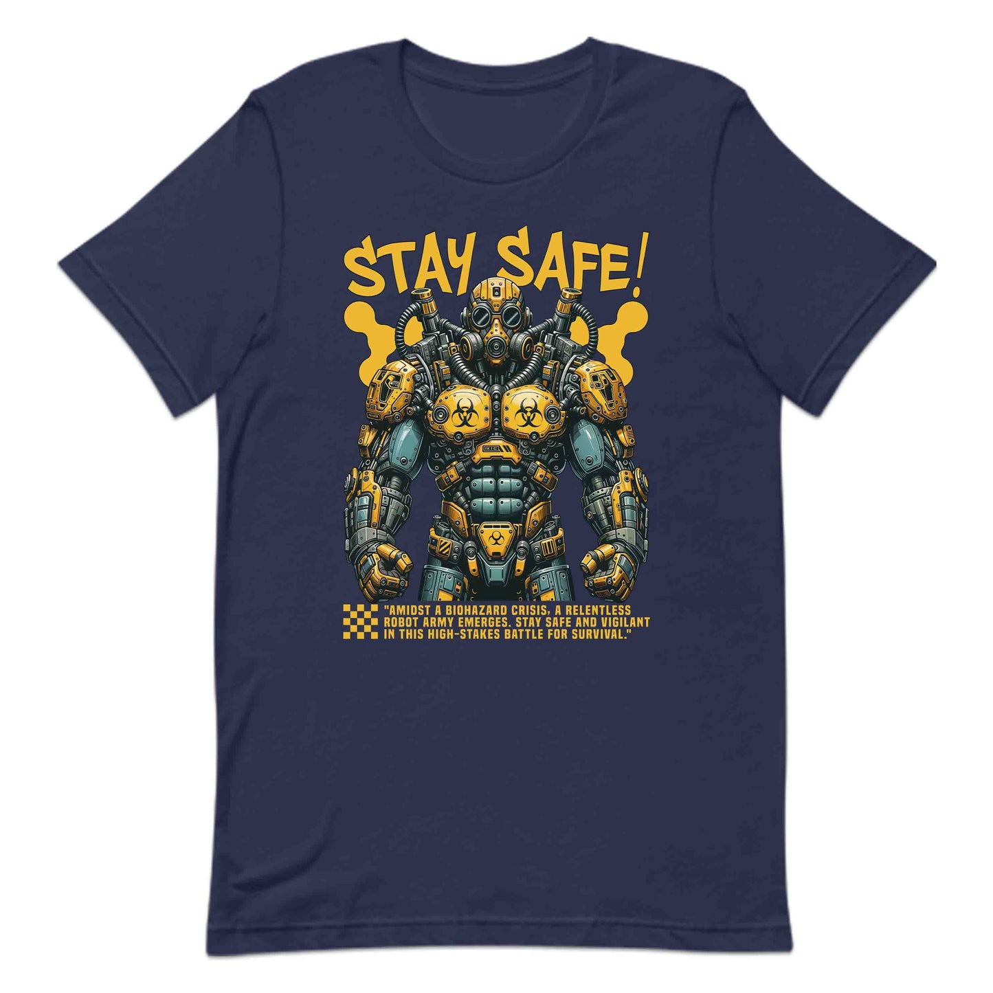 Stay Safe Biohazard Robot Gas Mask Industrial Robot Army | PRODUCT CODE: STFSBHRZRDBTO