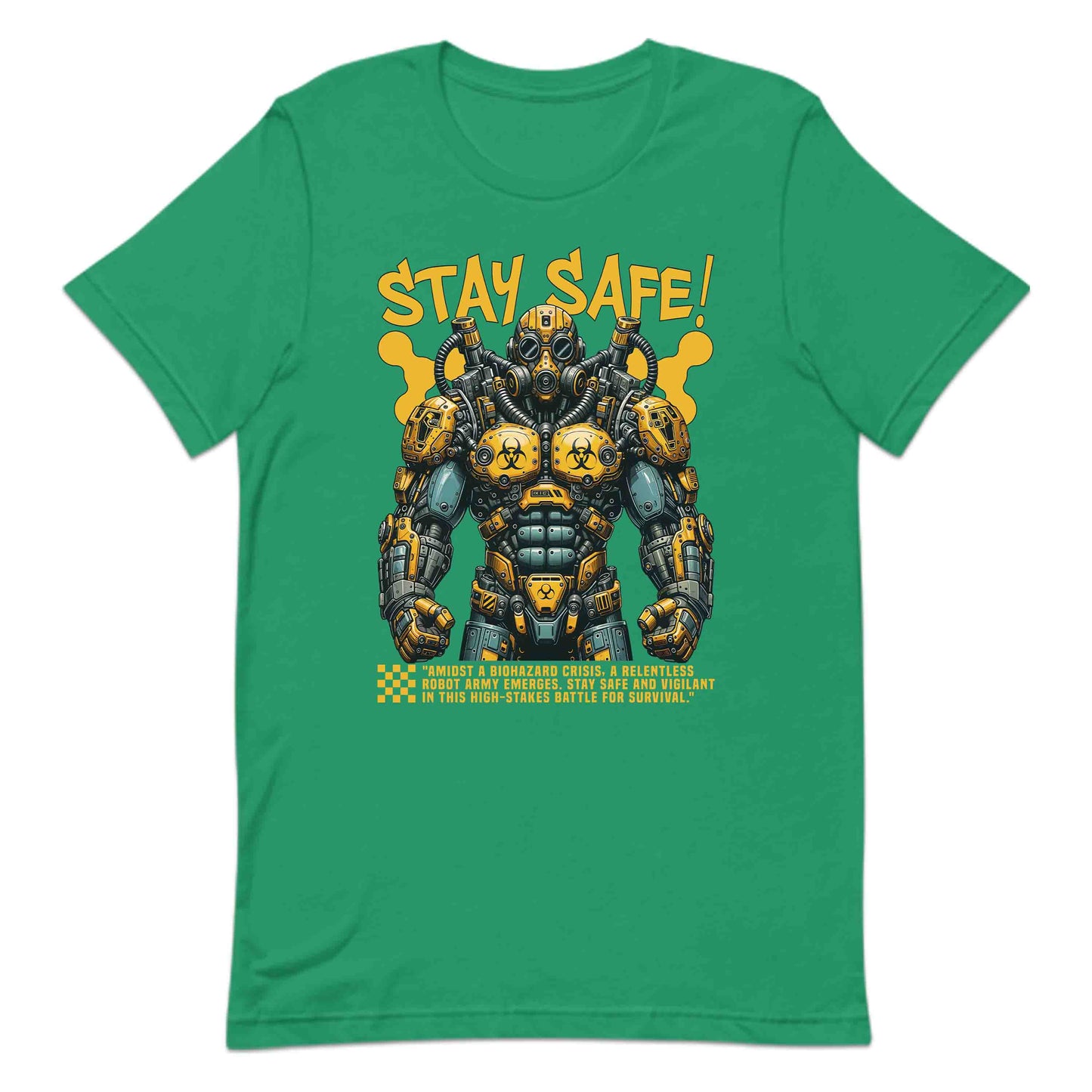 Stay Safe Biohazard Robot Gas Mask Industrial Robot Army | PRODUCT CODE: STFSBHRZRDBTO