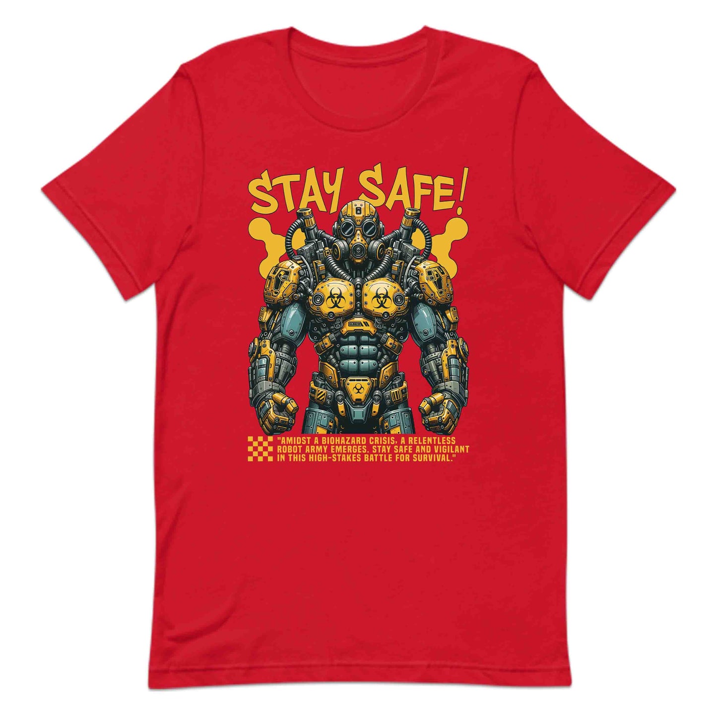 Stay Safe Biohazard Robot Gas Mask Industrial Robot Army | PRODUCT CODE: STFSBHRZRDBTO