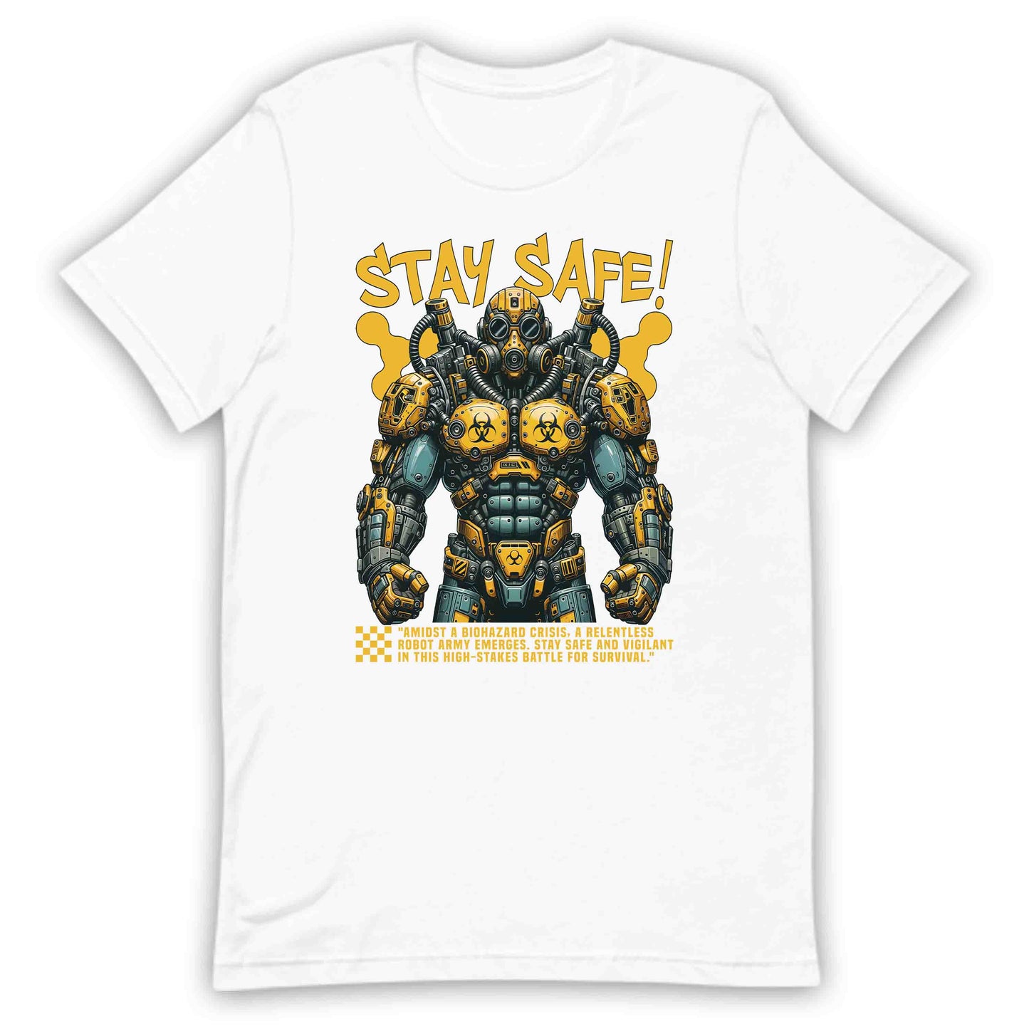 Stay Safe Biohazard Robot Gas Mask Industrial Robot Army | PRODUCT CODE: STFSBHRZRDBTO