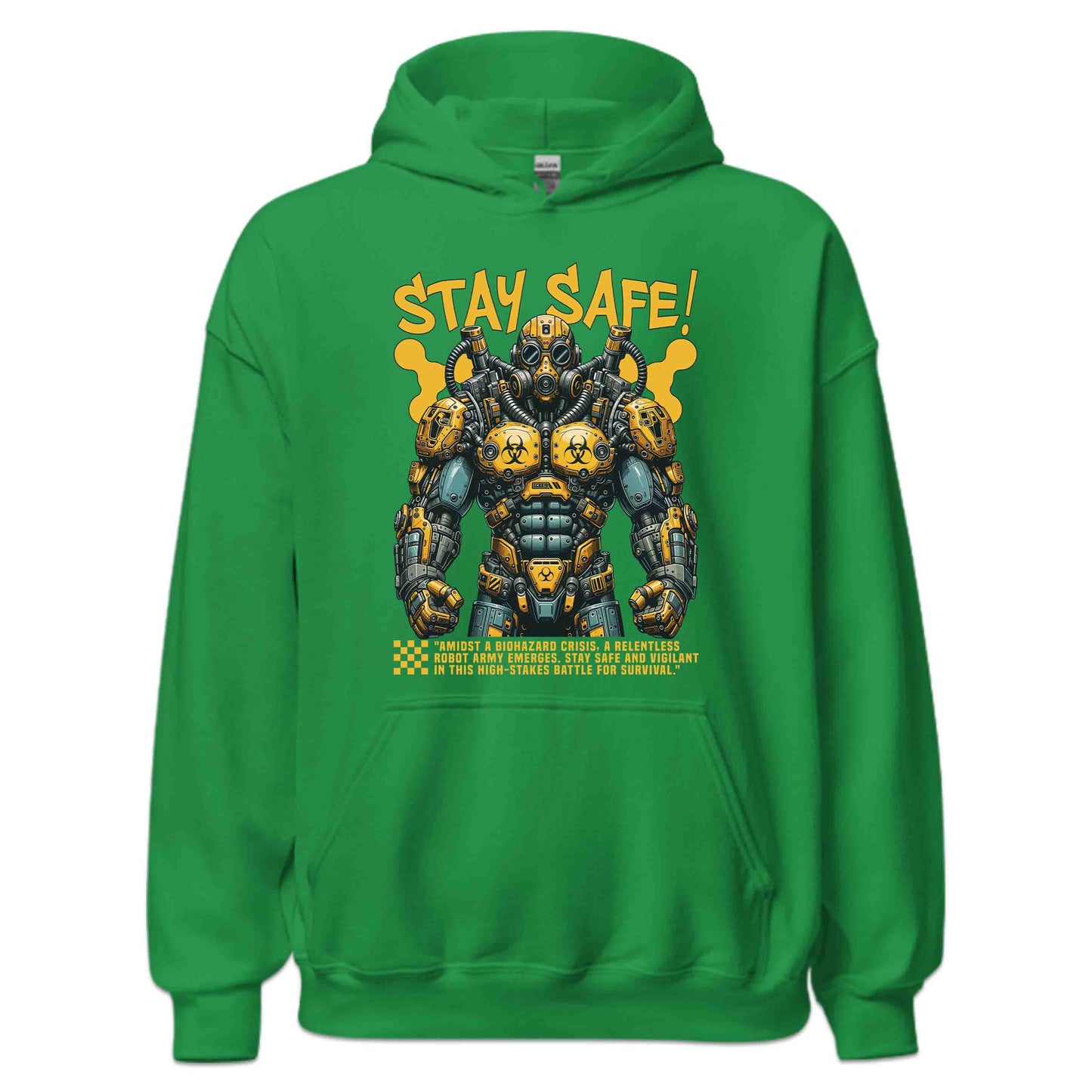 Stay Safe Biohazard Robot Gas Mask Industrial Robot Army | PRODUCT CODE: STFSBHRZRDBTO