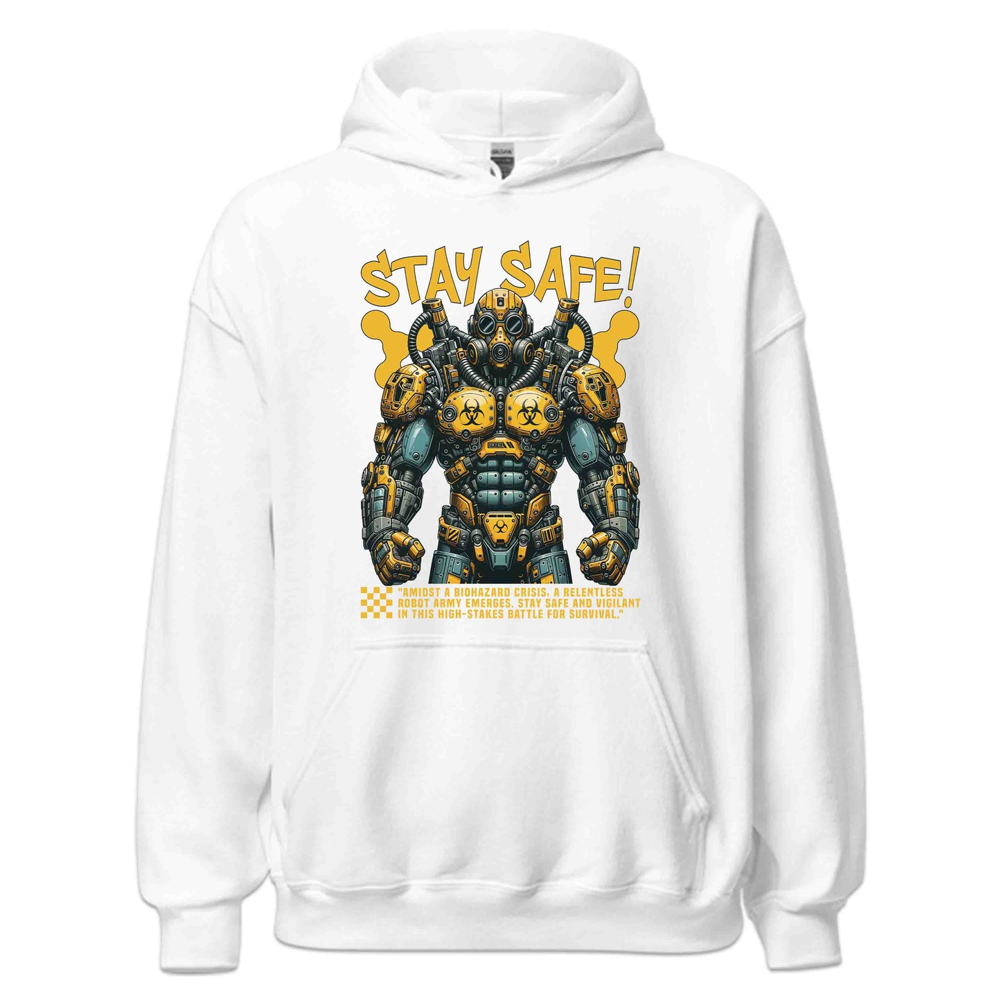 Stay Safe Biohazard Robot Gas Mask Industrial Robot Army | PRODUCT CODE: STFSBHRZRDBTO