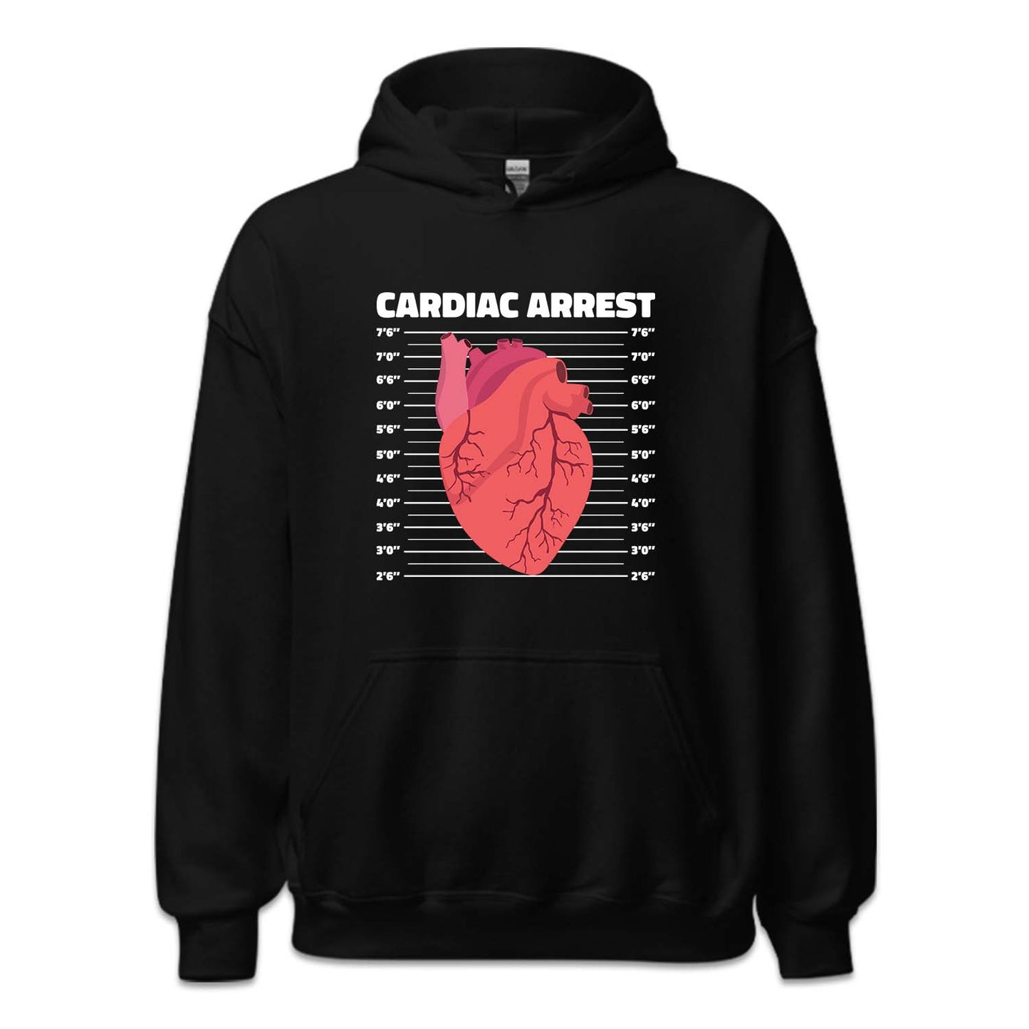 Cardiac Arrest Anatomical Heart Humor | PRODUCT CODE: CRDNRASTG