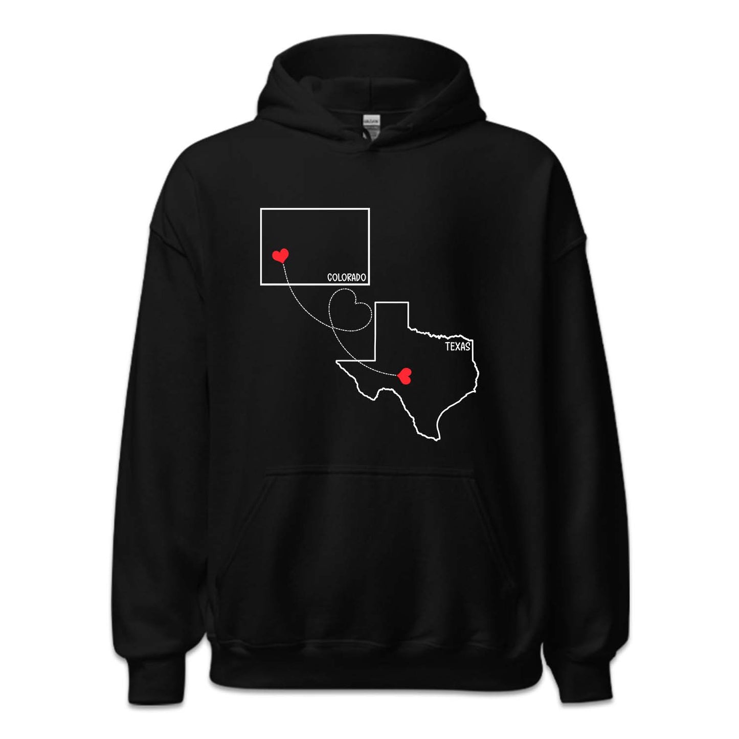 Personalized State to State Long Distance Relationship | PRODUCT CODE: CSTATLNGDC
