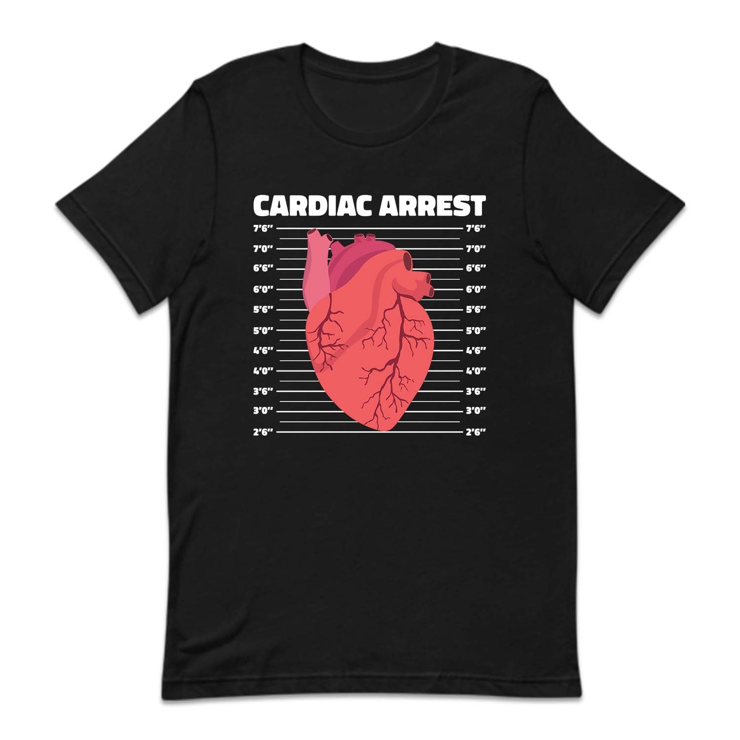 Cardiac Arrest Anatomical Heart Humor | PRODUCT CODE: CRDNRASTG