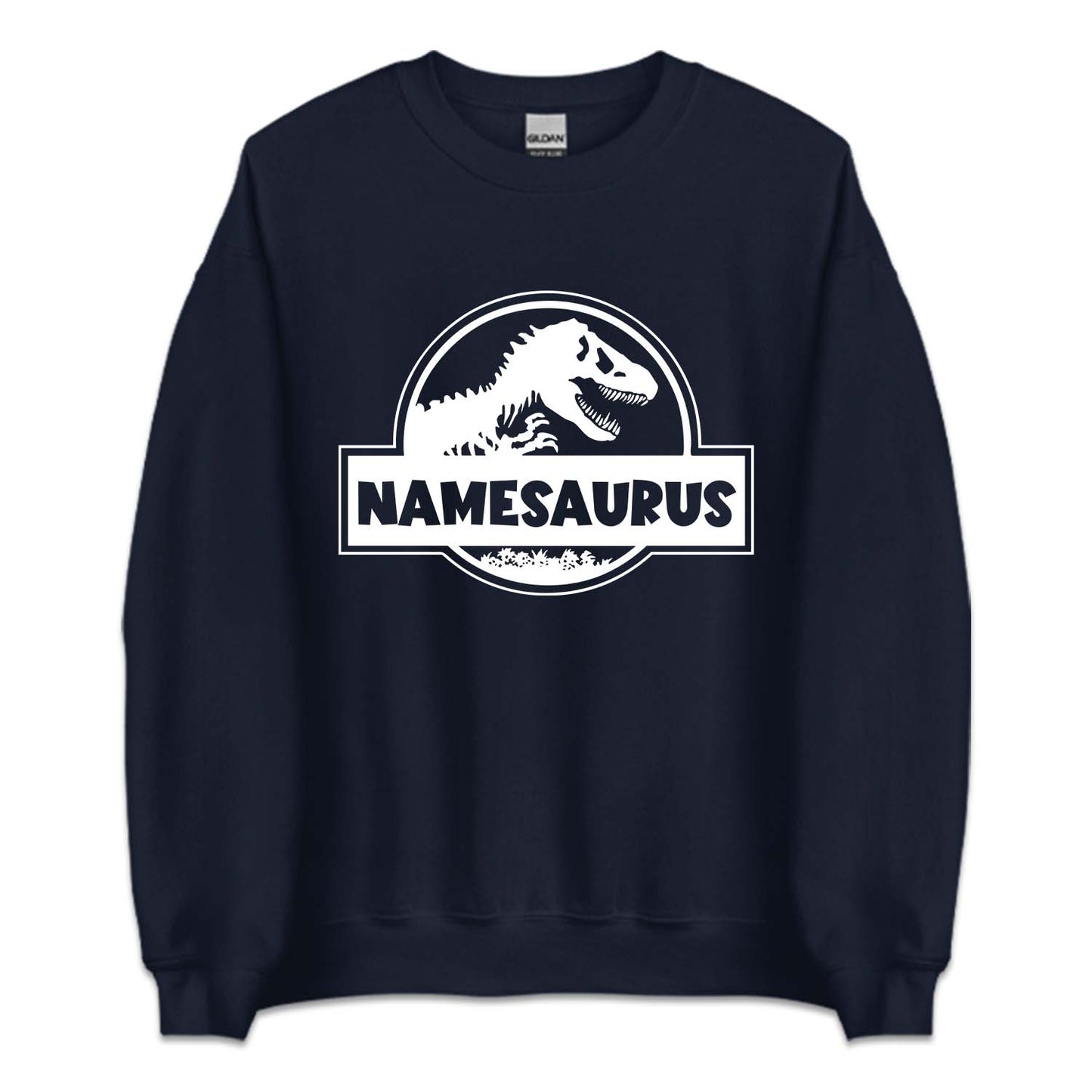 Personalized Namesaurus Dinosaur | PRODUCT CODE: DNAURCSTNM