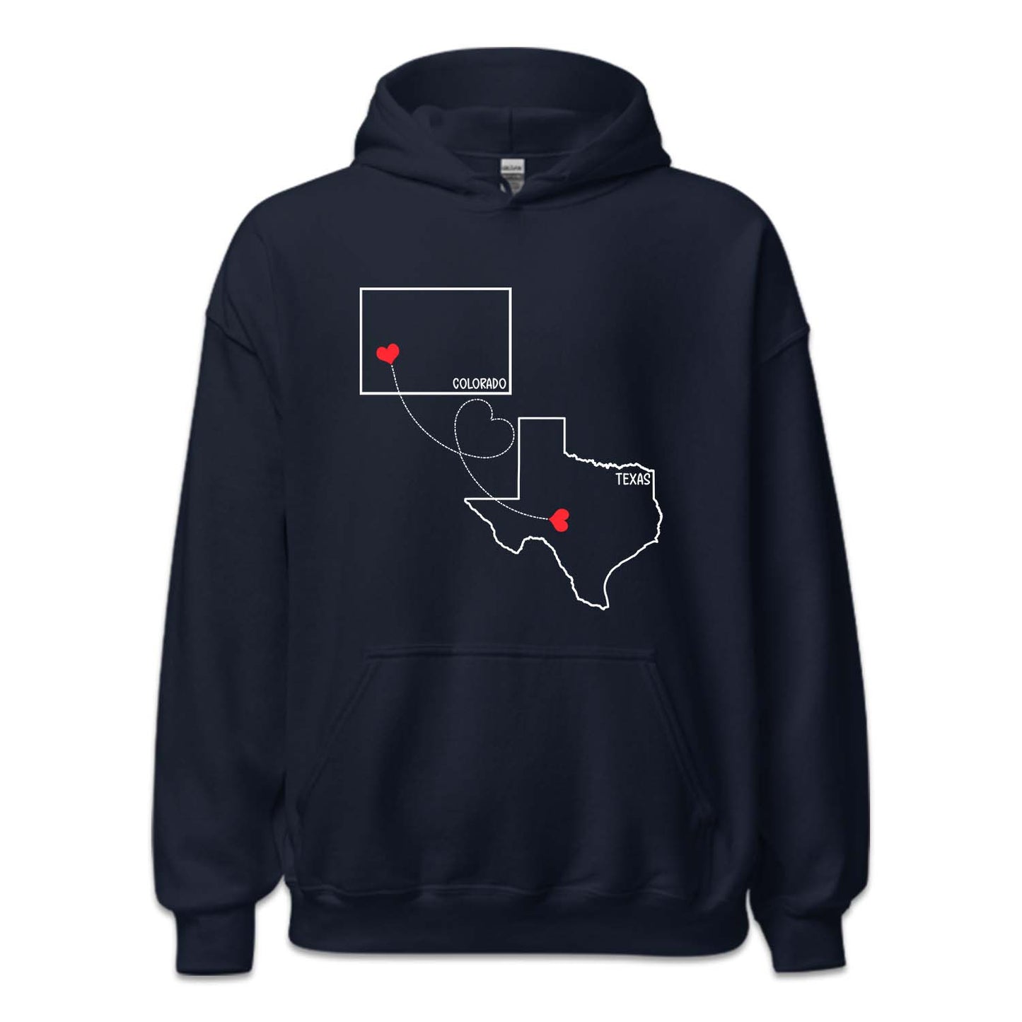 Personalized State to State Long Distance Relationship | PRODUCT CODE: CSTATLNGDC