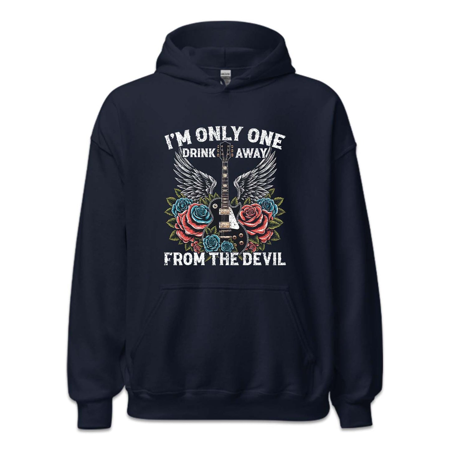 Western Guitar I Am Only One Drink Away From The Devil Cicada Concert | PRODUCT CODE: MAONLYDKRV