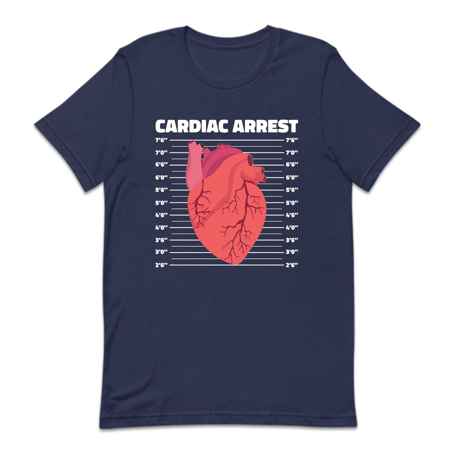 Cardiac Arrest Anatomical Heart Humor | PRODUCT CODE: CRDNRASTG