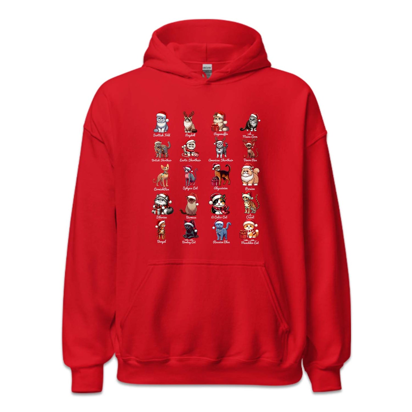 Christmas Taylor Midnights Xmas Cats Breeds | PRODUCT CODE: CHTBRDTYLSW