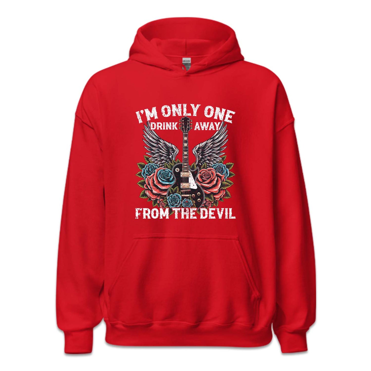 Western Guitar I Am Only One Drink Away From The Devil Cicada Concert | PRODUCT CODE: MAONLYDKRV