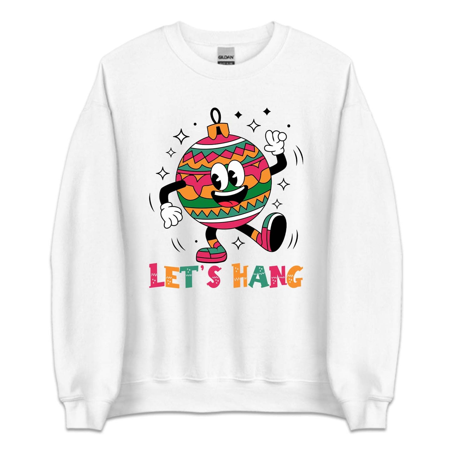 Christmas Ornament Dance Let's Hang Joyful Xmas | PRODUCT CODE: CRTONMDNC