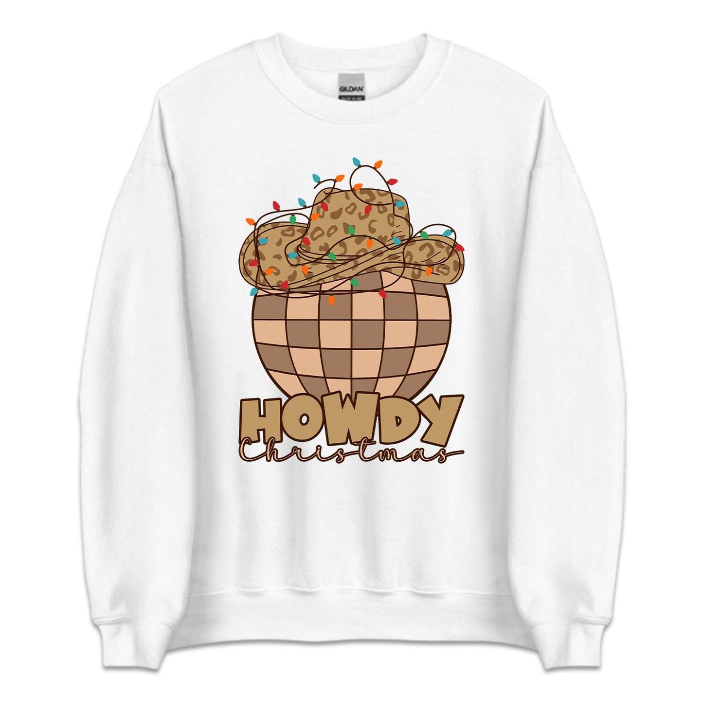 Howdy Christmas Disco Ball Western Country Xmas | PRODUCT CODE: HEYSDCRHWTNM