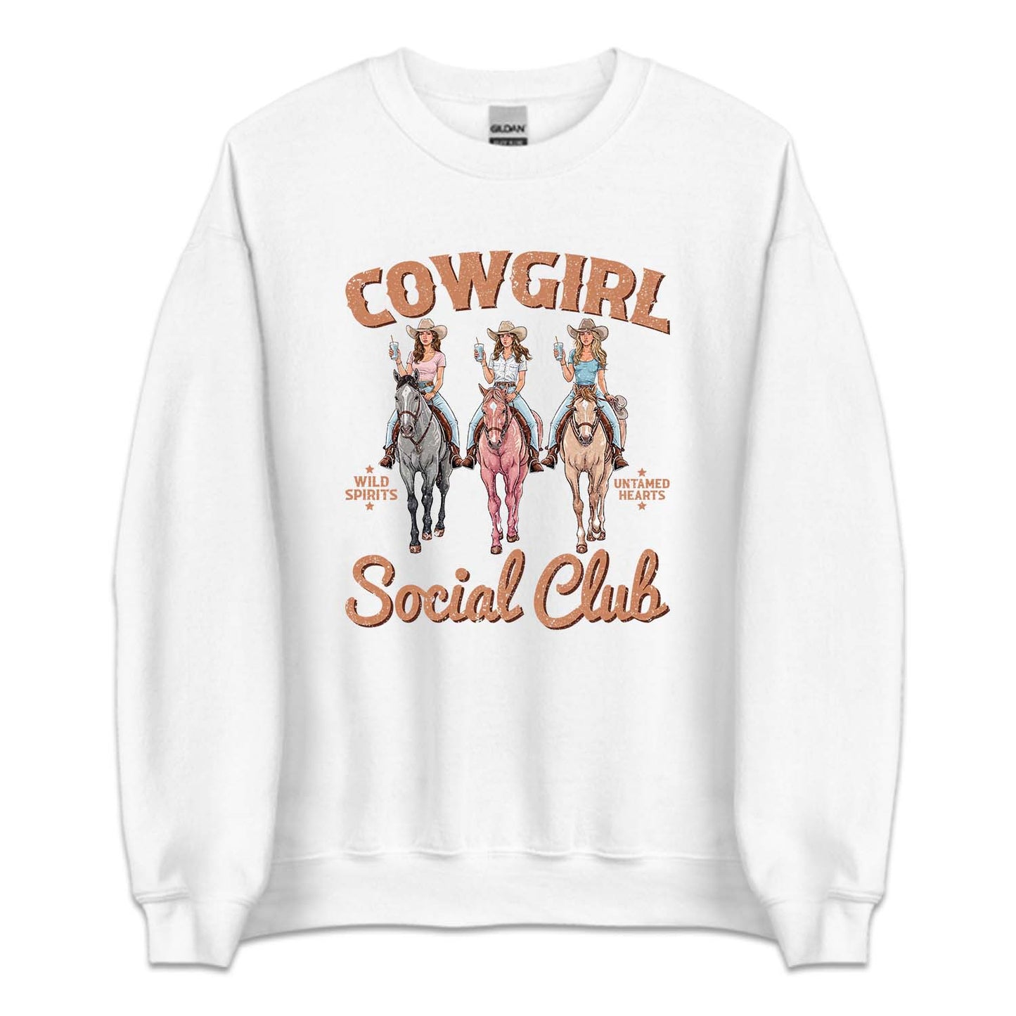 Cowgirls Social Club Western Rodeo Chic Country Music Lovers | PRODUCT CODE: CWGRLSLBWR