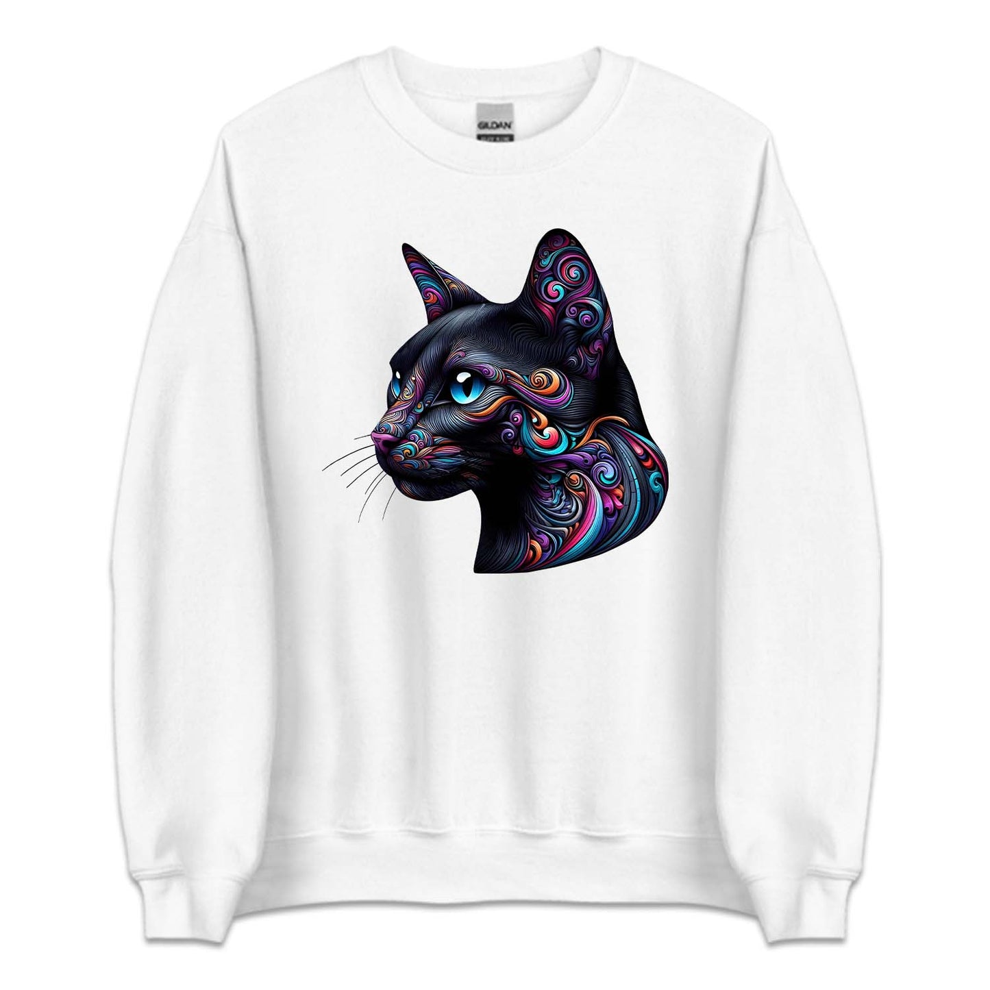 Psychedelic Colorful Bengal Cat | PRODUCT CODE: BNGLCTPSYD