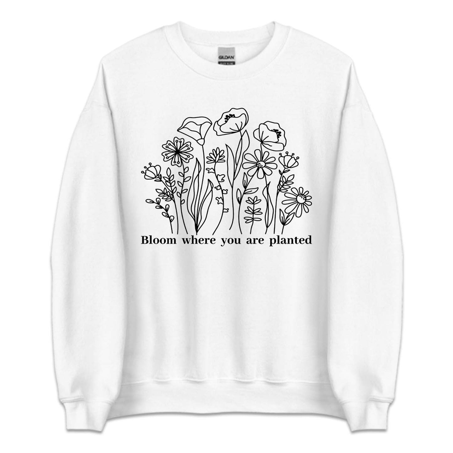 Bloom Where You Are Planted Positive Message | PRODUCT CODE: BLMWHYAPL