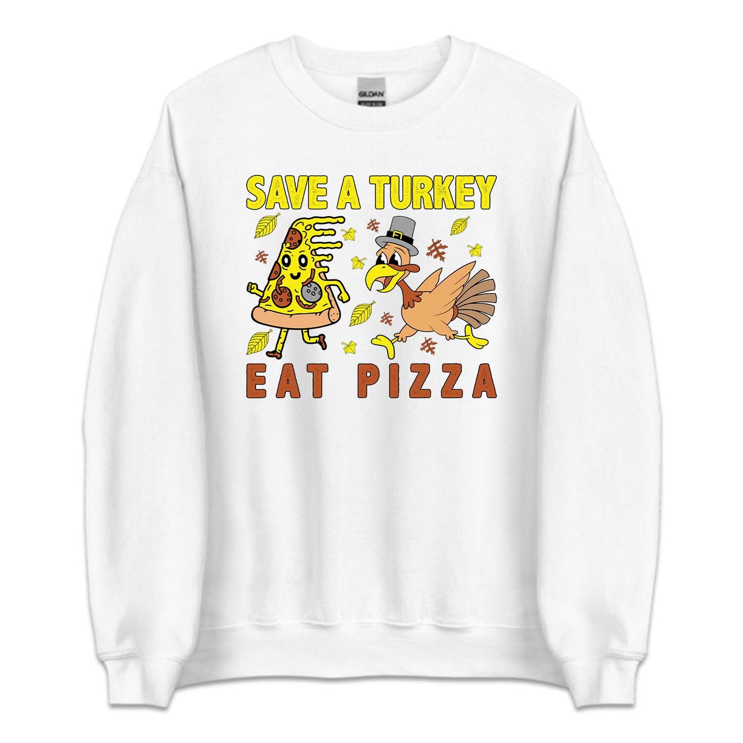 Save A Turkey Eat Pizza Thanksgiving Dinner Autumn Party | PRODUCT CODE: SVTRKETPZA