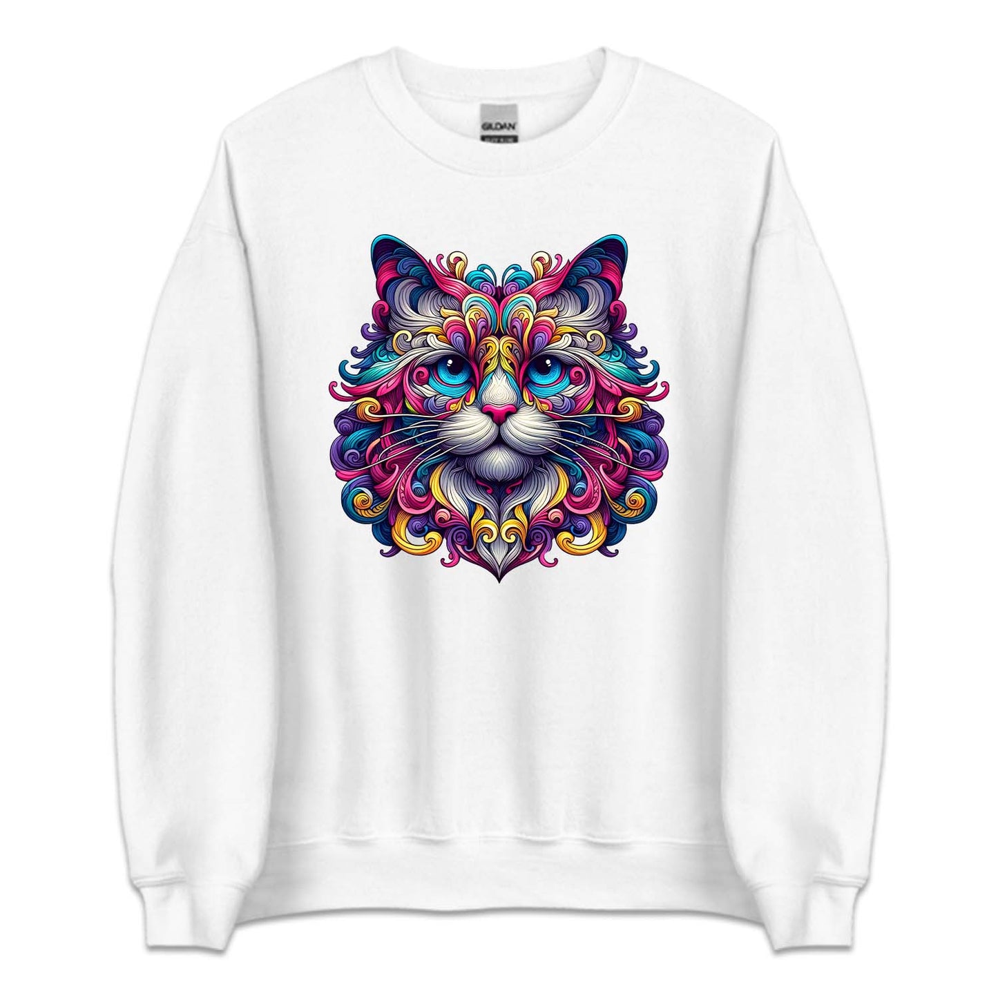 Psychedelic Colorful Ragdoll Cat | PRODUCT CODE: RGDLOSPYH