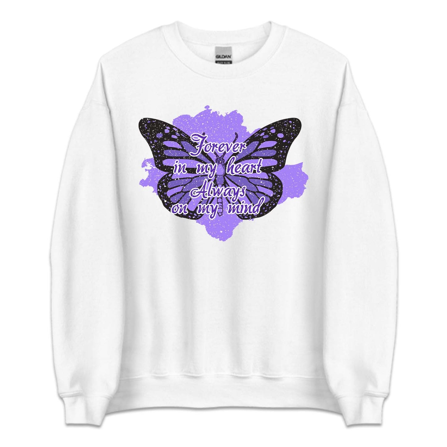 Forever In My Heart Always On My Mind Alzheimer Awareness | PRODUCT CODE: FRVNMYHRT