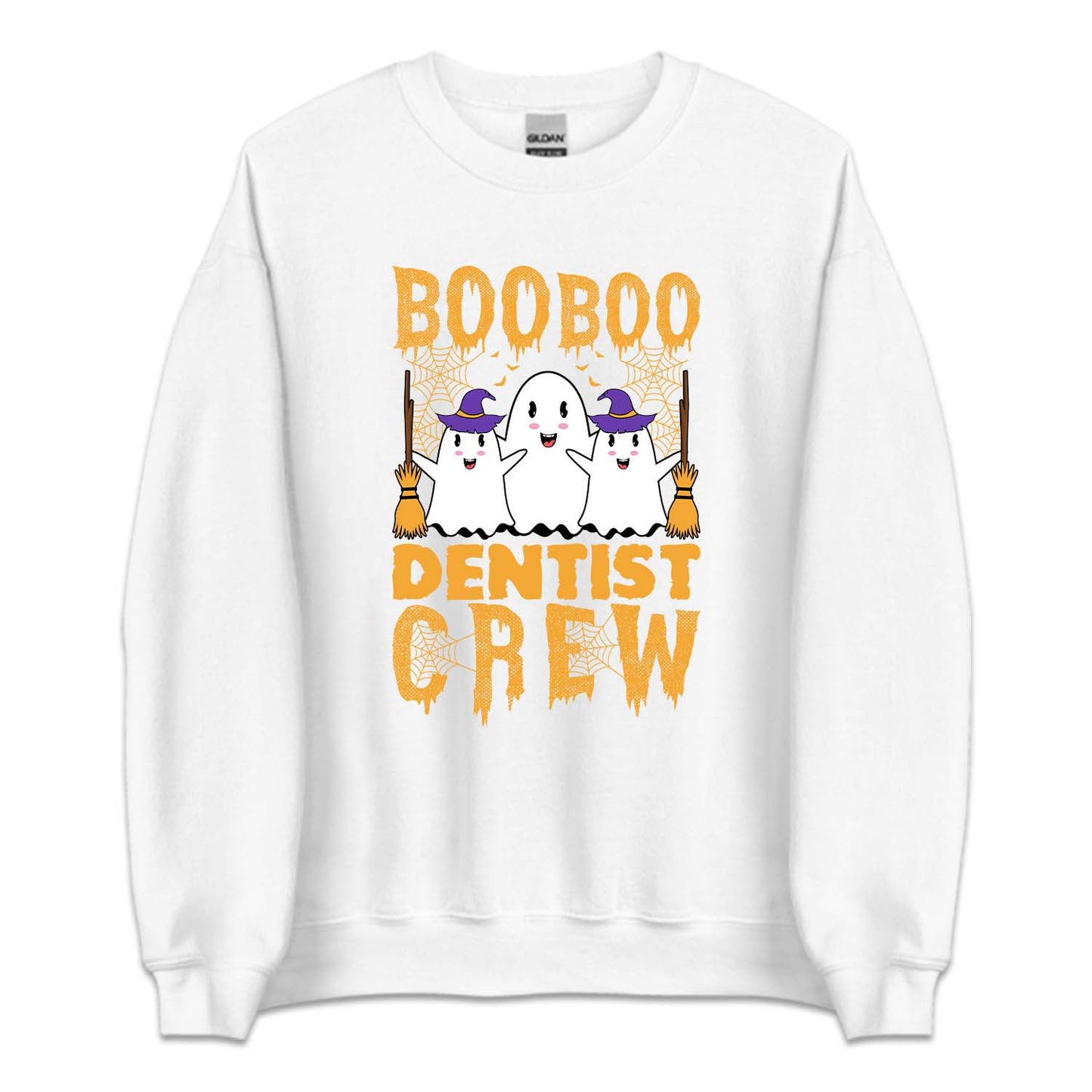 Boo Dentist Crew Halloween Spooky Dental Humor | PRODUCT CODE: BDNSTCWRH
