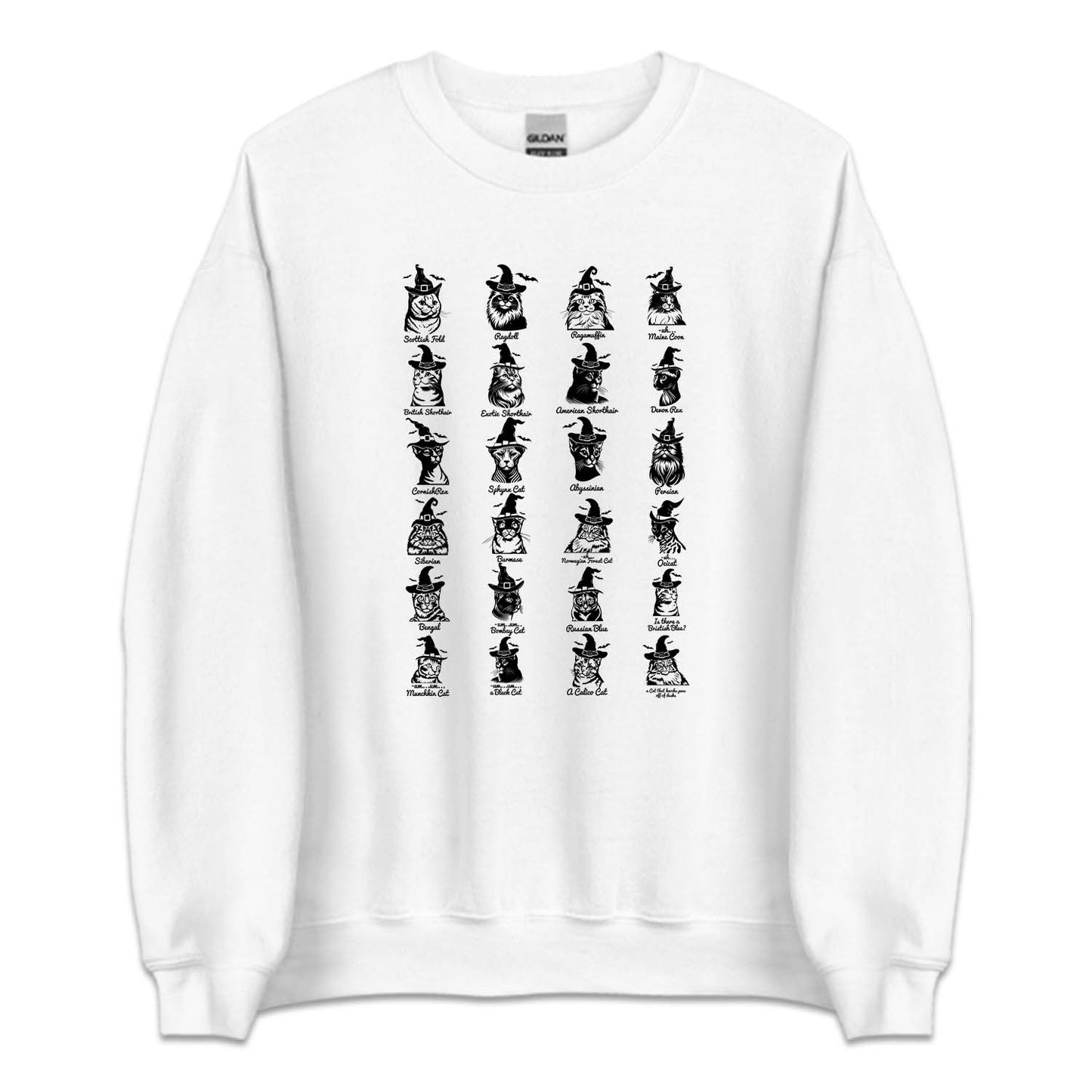 Vintage Cat Breeds Halloween Taylor Midnights Cats | PRODUCT CODE: TLRSWCTHLW