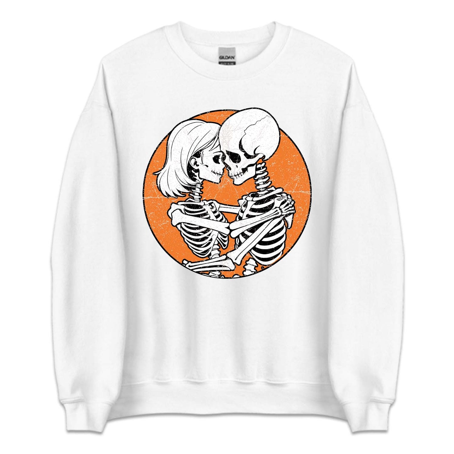 Eternal Love Skeletons Halloween Romantic Gothic Skeleton Couple | PRODUCT CODE: ETLVSKHGWN