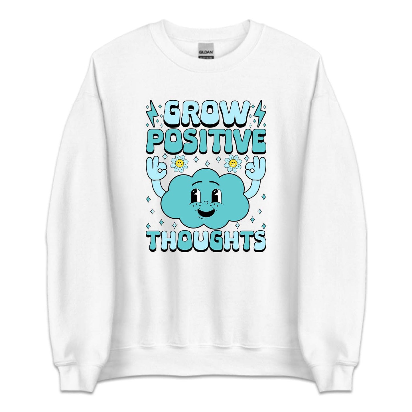 Grow Positive Thoughts Motivational Quote | PRODUCT CODE: GRVPSTVGHS