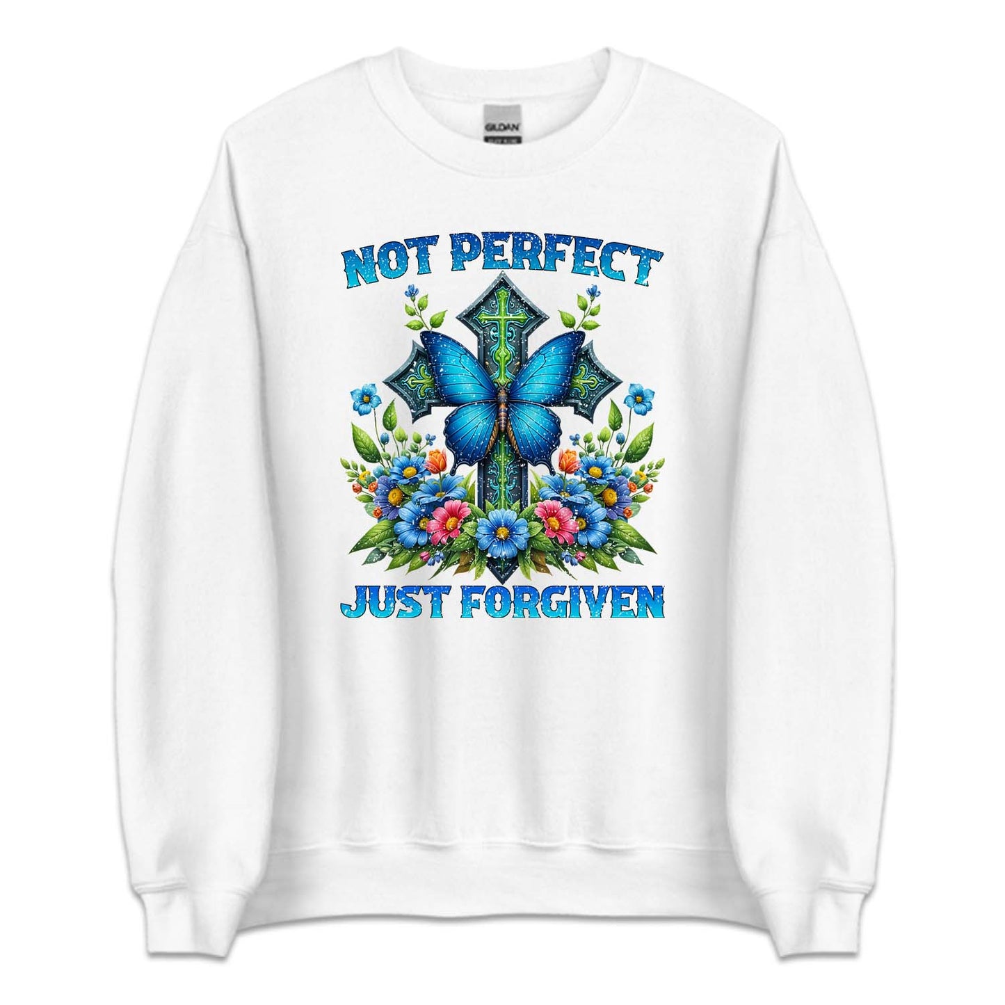Not Perfect Just Forgiven Christian Cross | PRODUCT CODE: NTPRFJUFRG