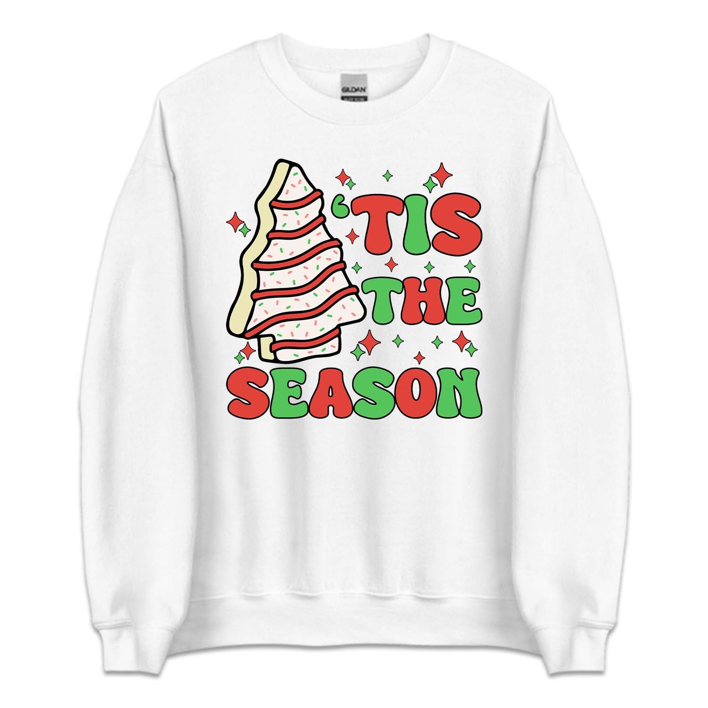 Tis The Season Christmas Tree Cake Holiday Dessert Xmas | PRODUCT CODE: TSEANOCCRMA