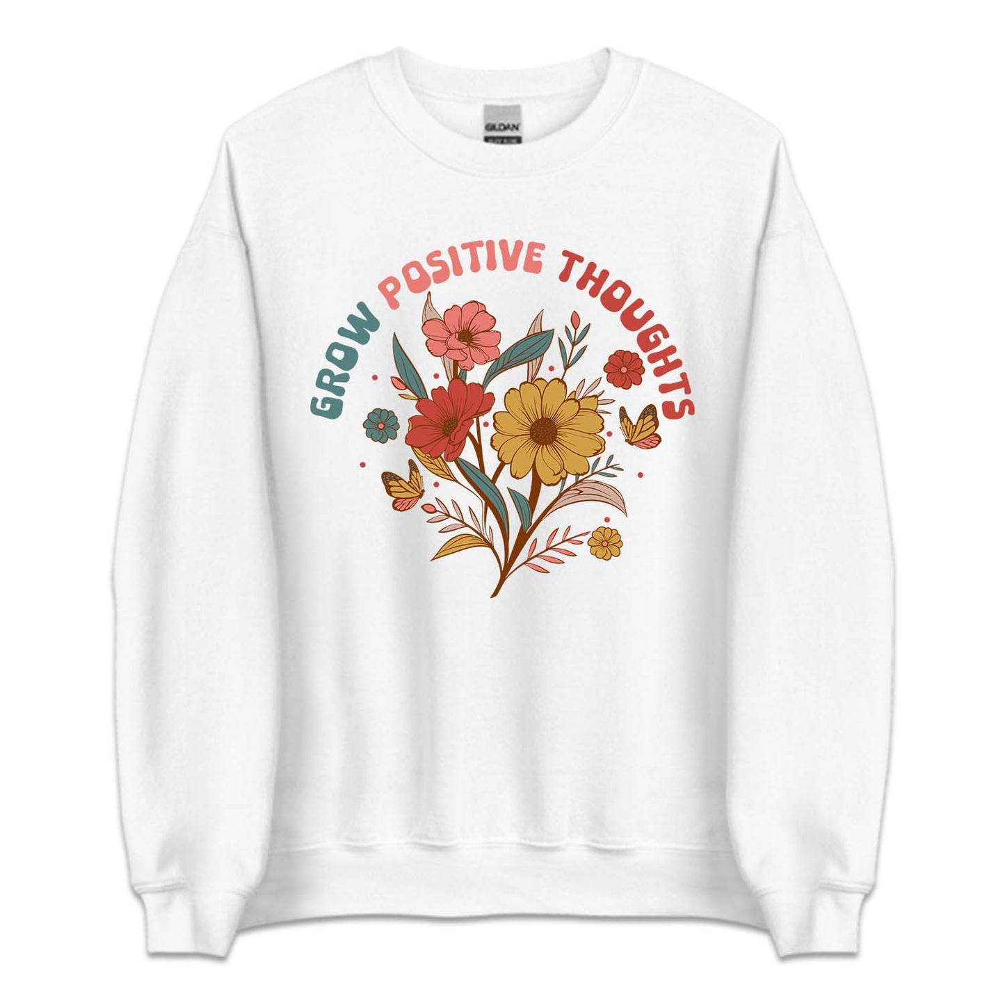 Grow Positive Thoughts Floral Inspirational Flowers | PRODUCT CODE: GRWSTVGHS
