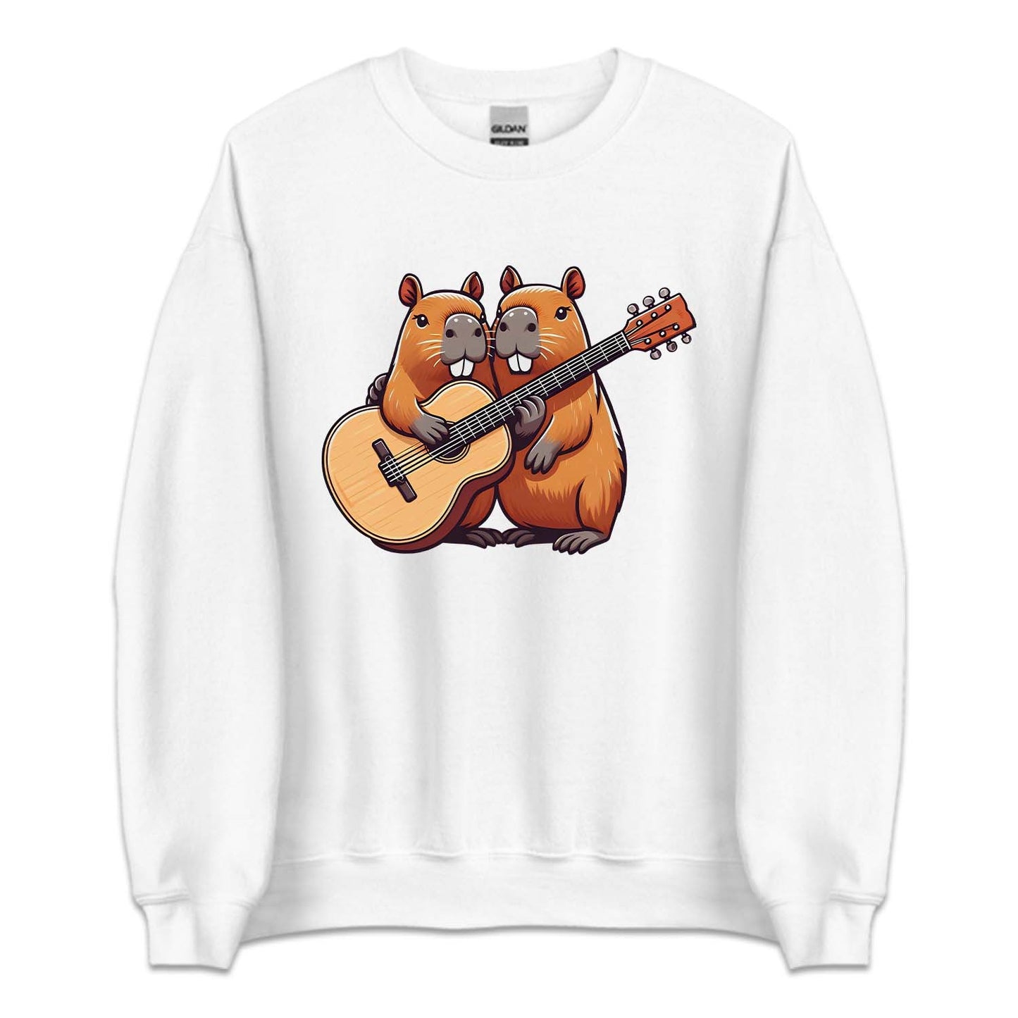 Capybara Playing Guitar Musical Capybara | PRODUCT CODE: GUTRPLYCPBR