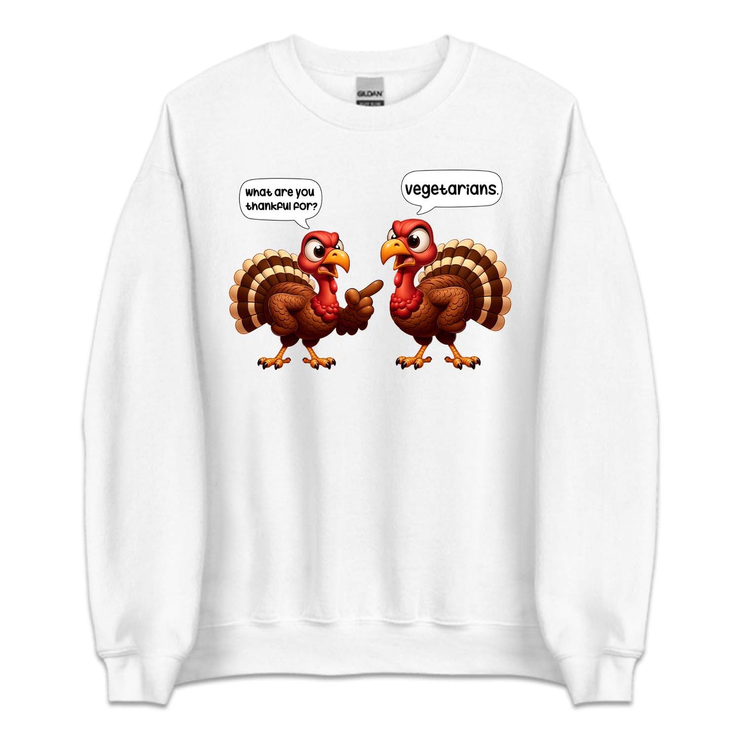 What Are You Thankful For Vegetarians Thanksgiving Vegan | PRODUCT CODE: WTHAYFLVGER