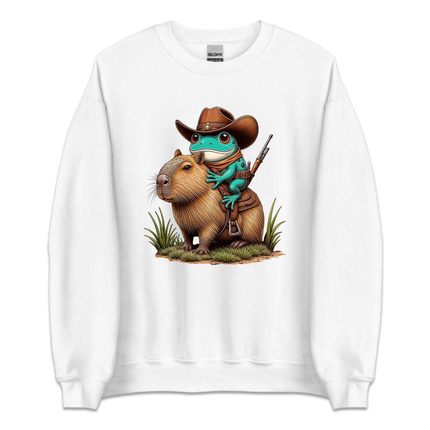 Western Cowboy Frog & Capybara | PRODUCT CODE: CBWFRGBR