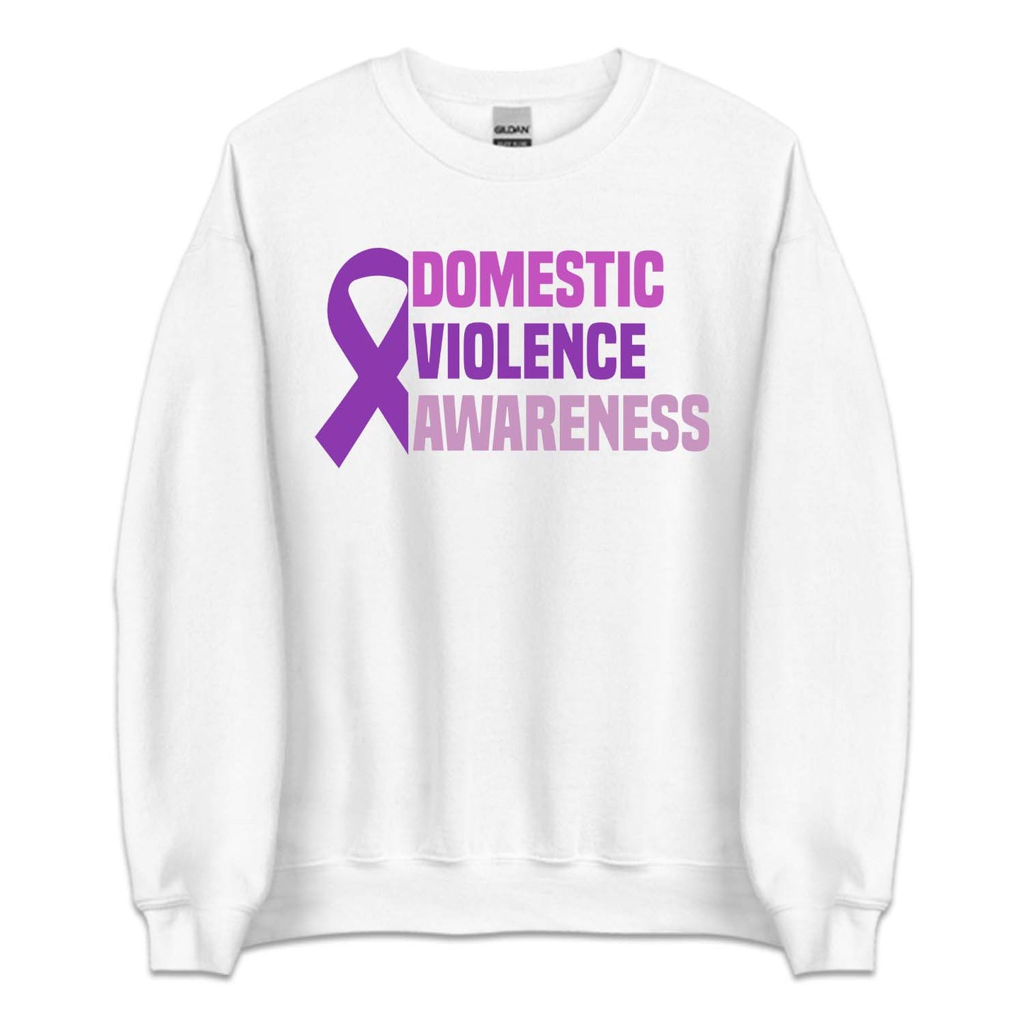 Domestic Violence Awareness Purple Ribbon DV Warrior | PRODUCT CODE: DSMTVLEAWR
