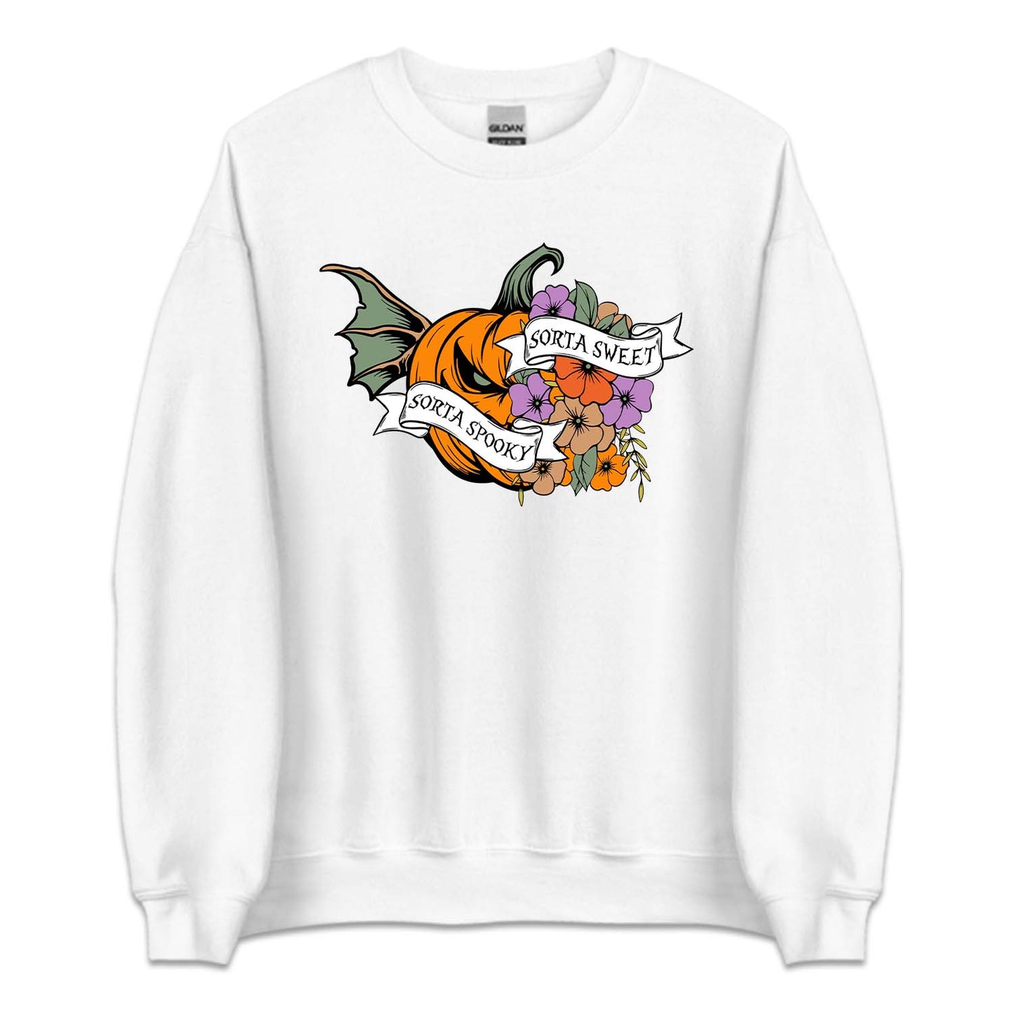 Sorta Sweet Sorta Spooky Floral Pumpkin Halloween Costume | PRODUCT CODE: SRTSWEAKYH