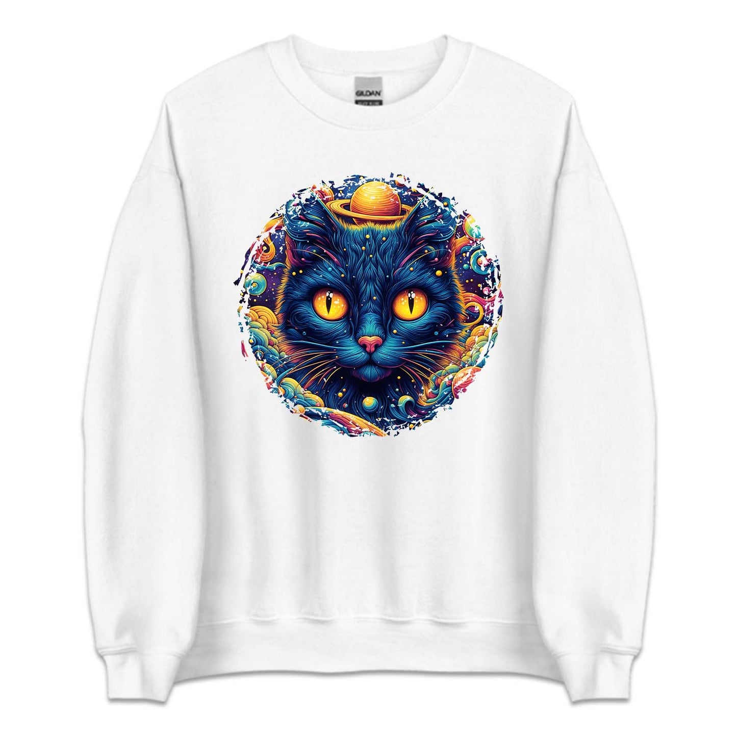 Galaxy Cat Cosmic Space Nebula Psychedelic Astronomers | PRODUCT CODE: GLXCTAMSP