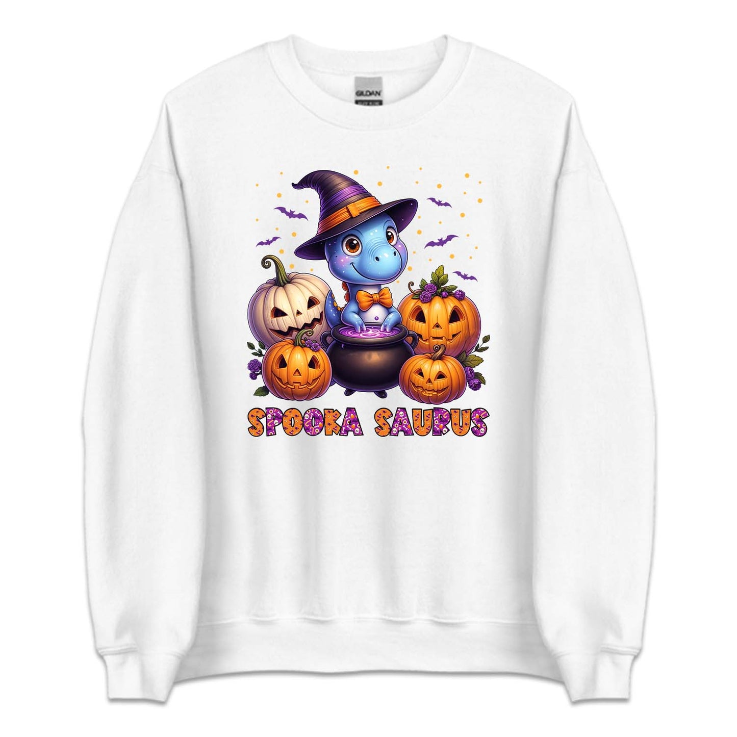 Spooka Saurus Halloween Witch Cauldron T-Rex Dinosaur | PRODUCT CODE: SPKIRUWTHC