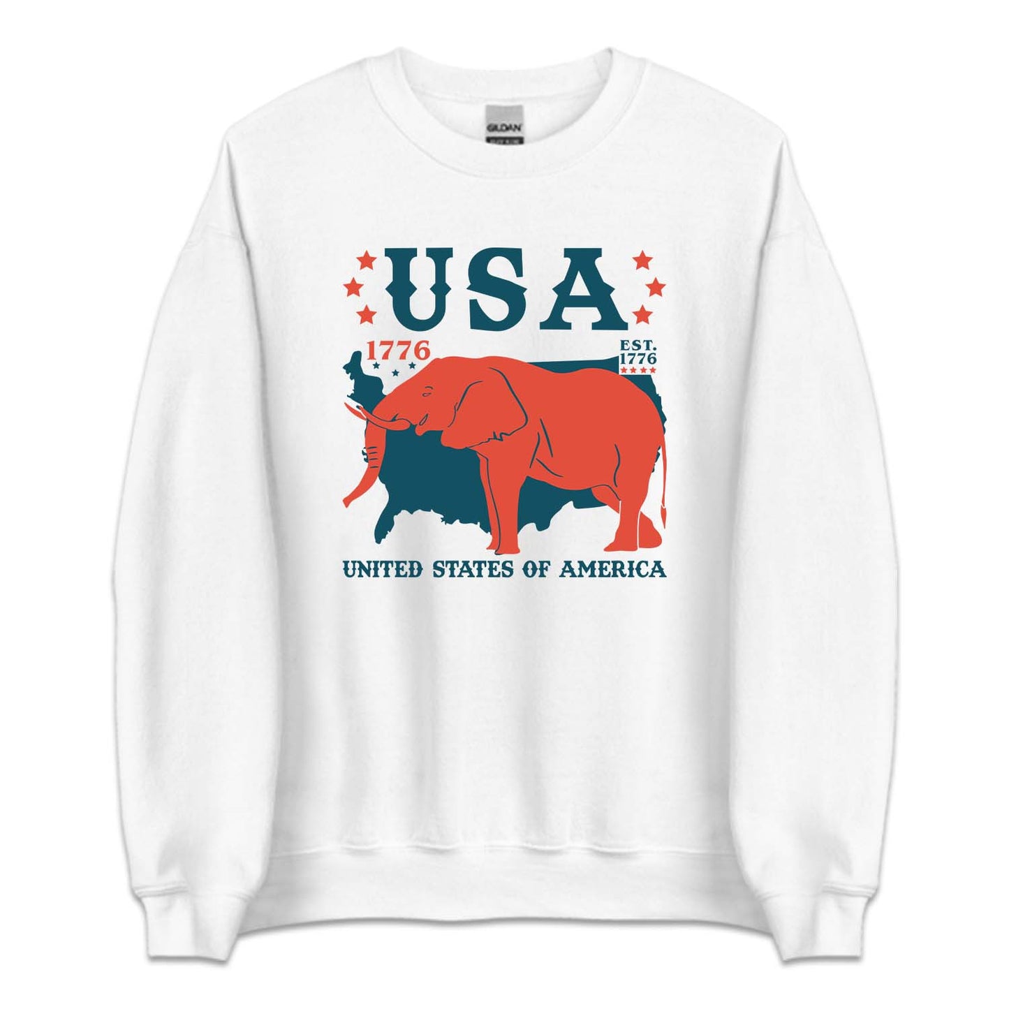 Republican Elephant USA Elections 2024 GOP Supporter | PRODUCT CODE: RPBLICELPH