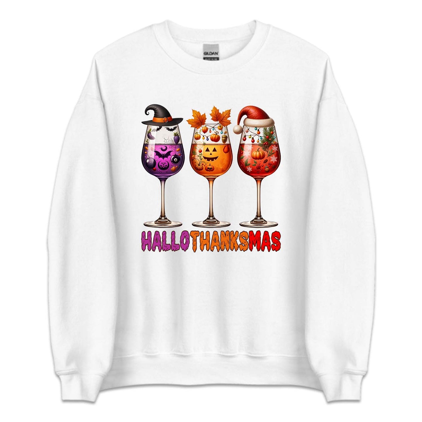 Happy HalloThanksMas Wine Halloween | PRODUCT CODE: HPLOTKMSW